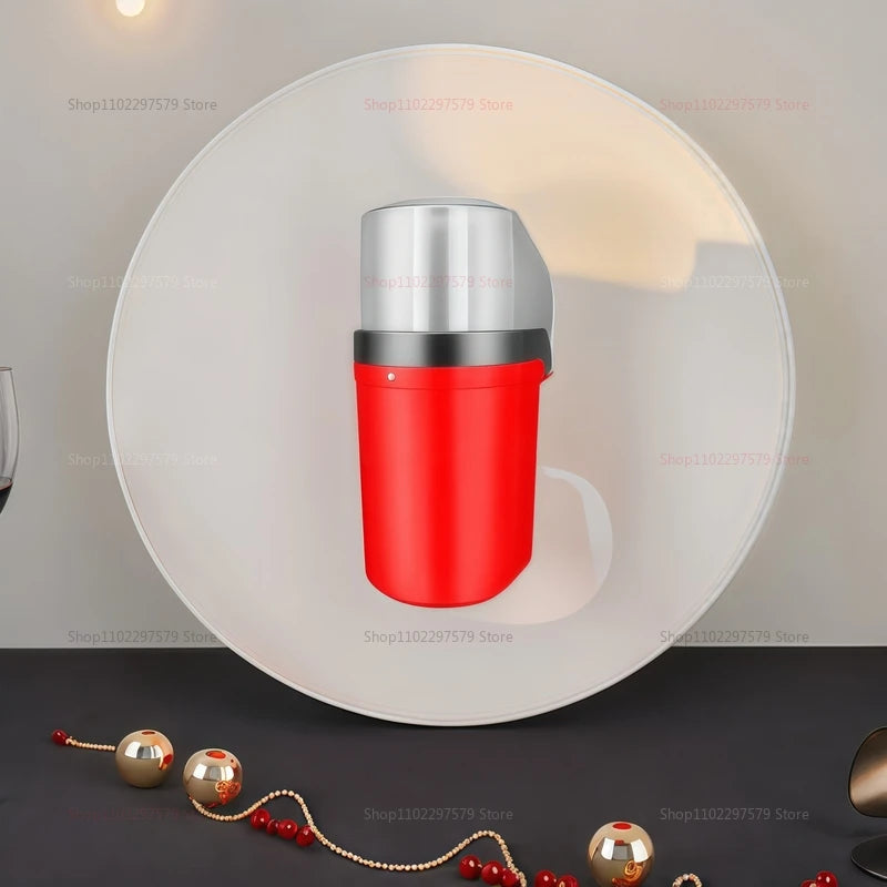 Automatic Electric Popcorn Maker with High Popping Rate Compact Air Popper for Home Kitchen Movie Night Party